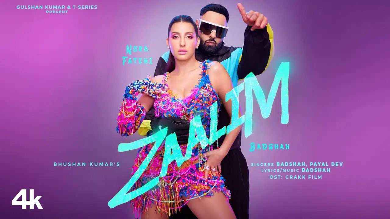 Zaalim Lyrics – Badshah x Payal Dev