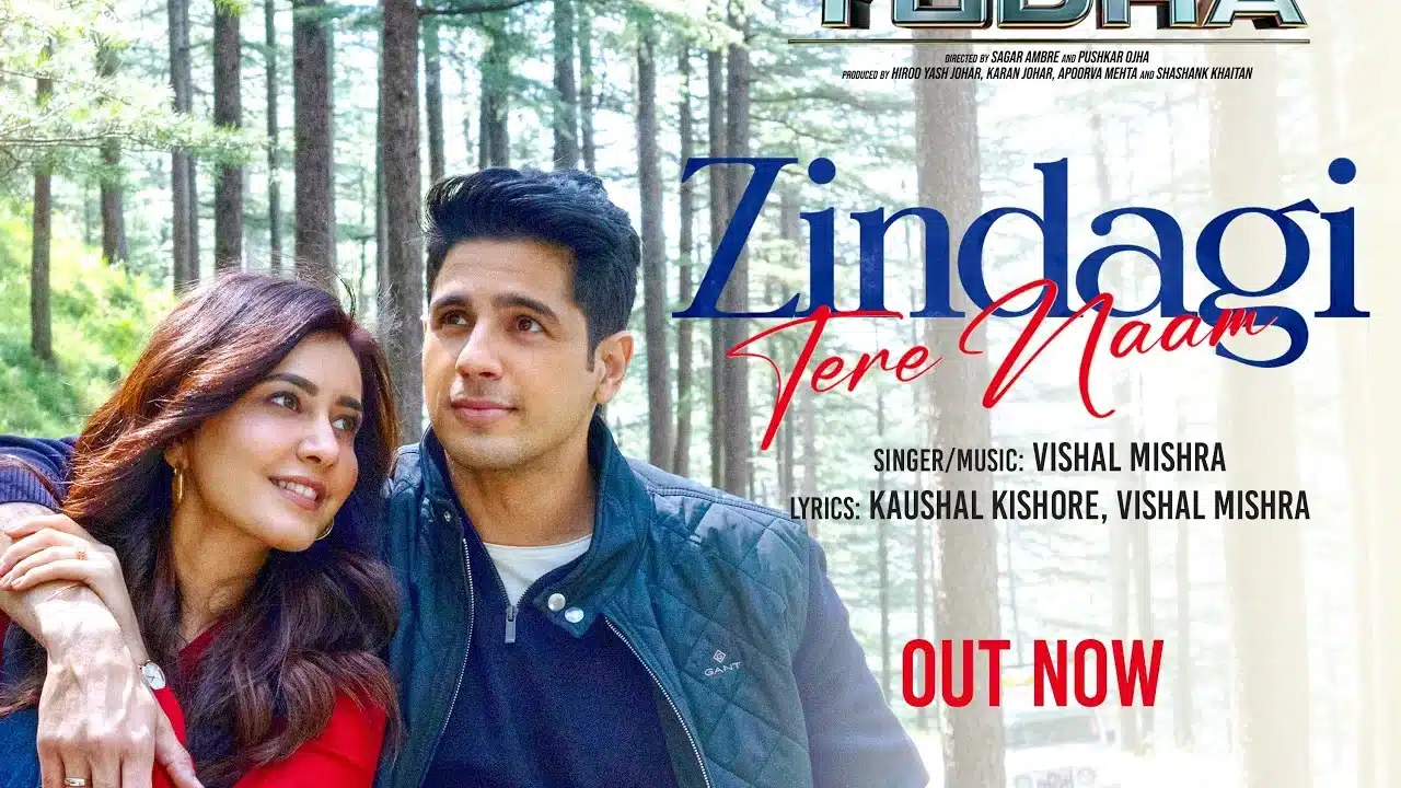 Zindagi Tere Naam Lyrics – Yodha | Vishal Mishra