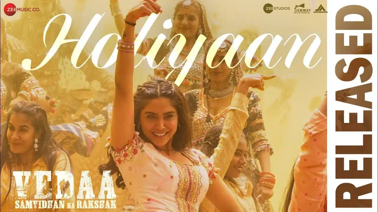 Holiyaan Lyrics – Vedaa | MC Square